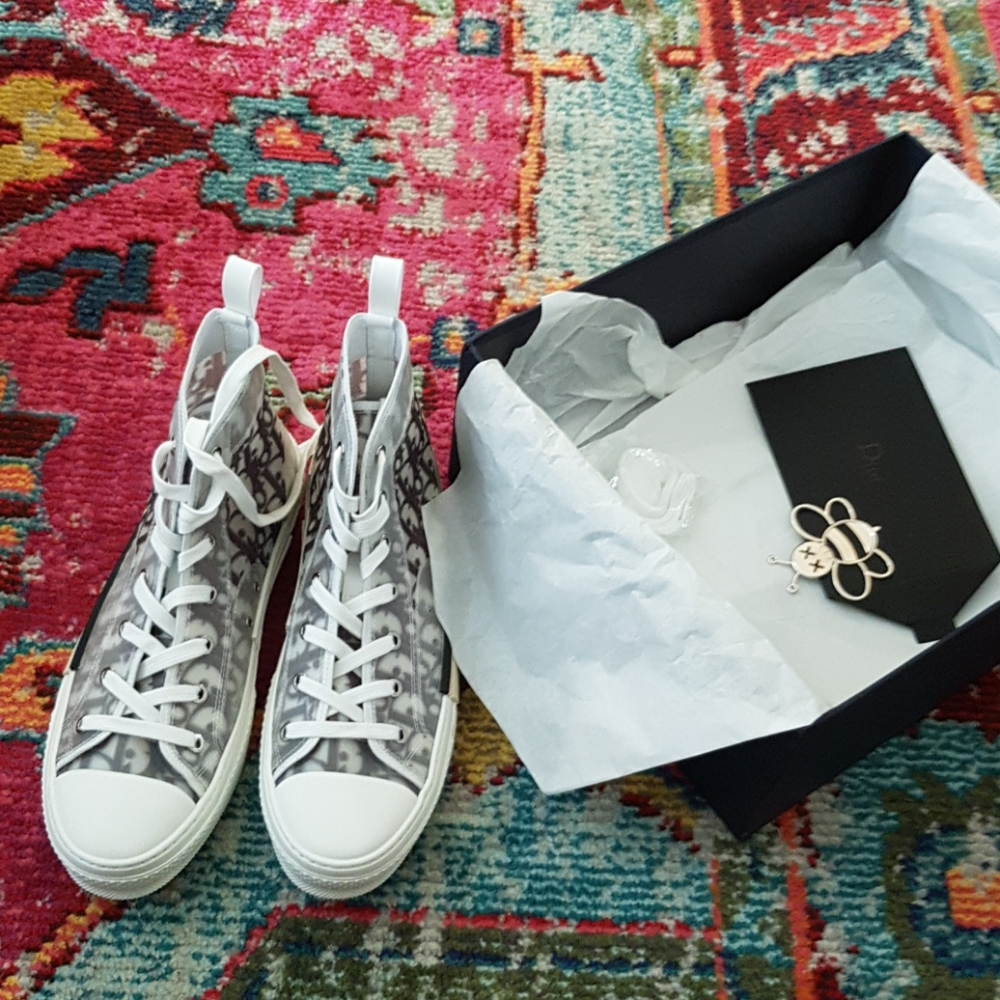 DIOR B23 HIGHTOP SNEAKER - Picture 6 of 8